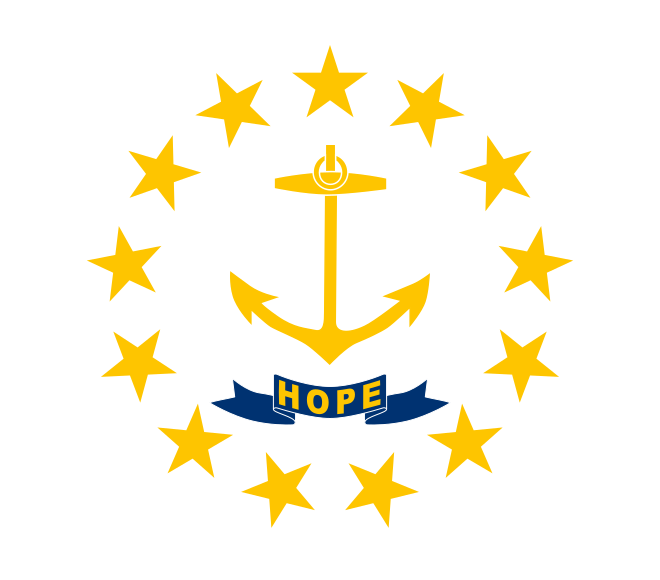 Flag of Rhode Island